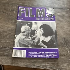 films in review magazine-April 1988-Cher In Moonstruck