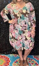 Dear Scarlett Lizzy Dress Mocha/mauve