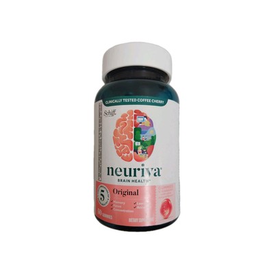 Neuriva Brain Performance Original Gummies, Strawberry - 50 Count Exp 4/2027