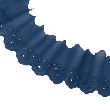 5 Yards Eyelet Lace Trim 2.17 Inch Floral Lac...
