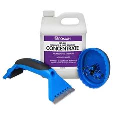 Wallpaper Removal Kit - Concentrate (32 Oz), Perforating Scoring Tool, and Angle
