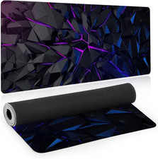 Gaming Mouse Pad, XL Extended Big Computer Mousepad, Large Mouse Pad for Desk