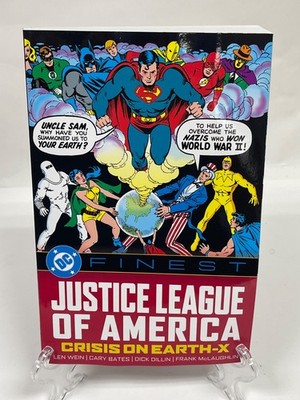 Justice League America DC Finest Collection Crisis Earth-X DC Comics TPB
