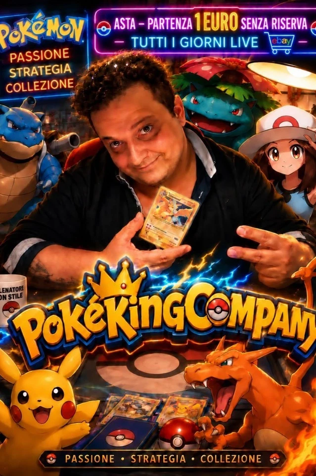 POKEKING LIVE DAL JAPAN - ASTE PARTENZA 1€