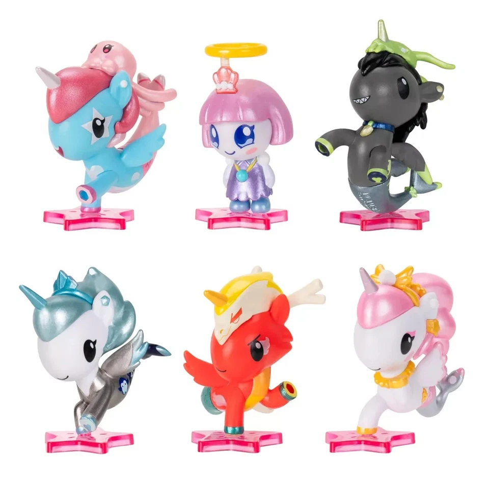 TOKIDOKI MERMICORNO STARFALL 6 Pack Metálico Astra Gwen Pearl Girl ***LEER*** Foto 2 de 4