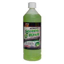 SW1L7A Screen Wash 1 Litre x6 Concentrate All Season Apple Scent -7C Triple QX 4.89 per litre