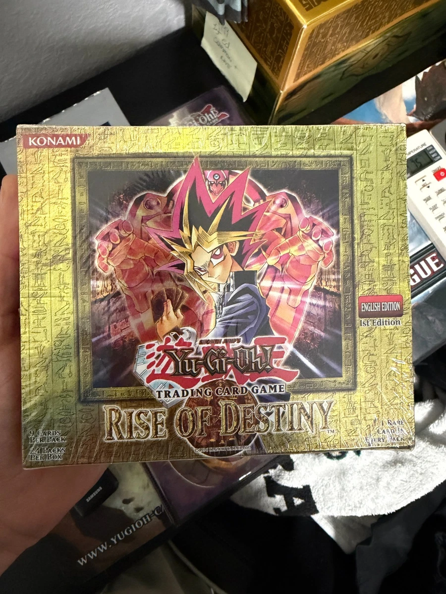 Yu-Gi-Oh! TCG Rise of Destiny Sealed Collectible Card Game Boxes