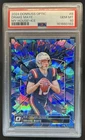 2024 Panini Donruss Optic Drake Maye My House! RC Ice #/15 Patriots PSA 10
