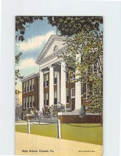 Postcard High School Pulaski Virginia USA