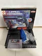 Lethal Enforcers Super Nintendo SNES Game And Big Box Only. Fast Shipping