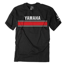 Factory Effex 20-87204 Yamaha Retro T-Shirt Black (L)