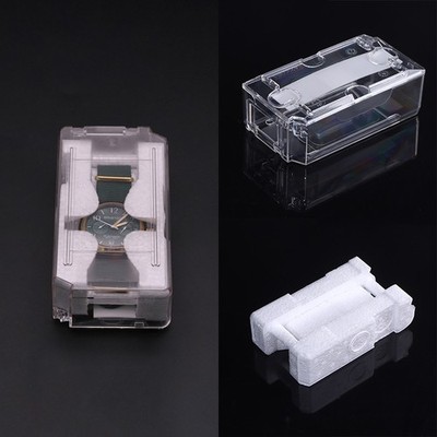 Universal Jewelry Storage Box Watch Box Men Vintage Transparent Single Watch Box