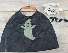 Build A Bear BABW Halloween Cape And Ghost Treat Bag BOWS NOT INCLUDED
