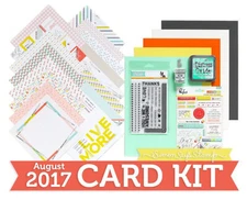 Simon Says Stamp Together August 2017 Card Kit You + Me Complete