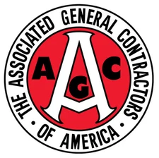 Associated General Contractors (AGC) STICKER Decal HARD HAT