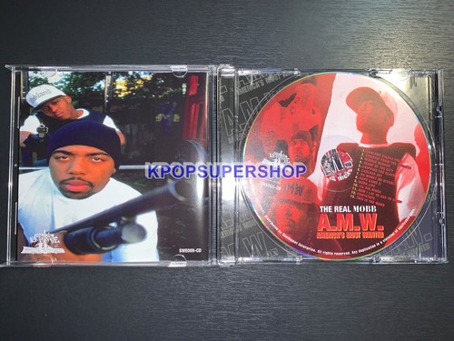 A.M.W. Album The Real Mobb CD Booklet Great OOP Rare America's Most Wanted - Picture 6 of 8