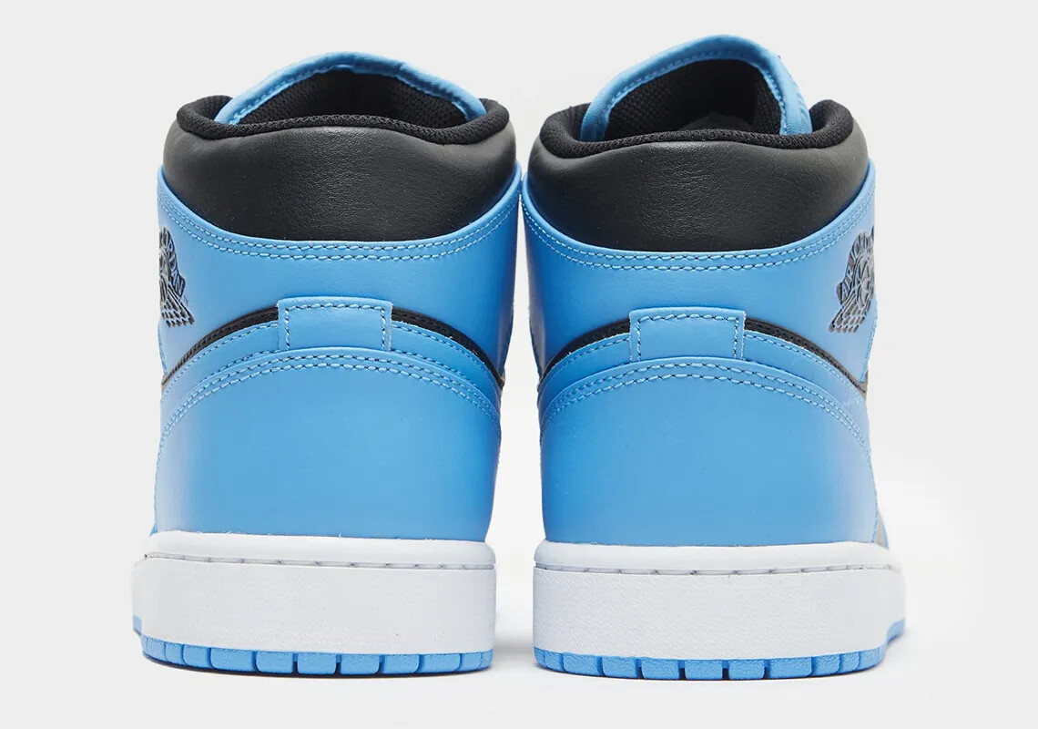 Air Jordan 1 MID UNIVERSITY BLUE BLACK WHITE DQ8423401 GS Air Jordan 1 MID UNIVERSITY BLUE BLACK WHITE DQ8423401 GS