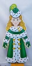 Melissa Doug Princess ELISE Magnetic Dress-up Wooden Doll 26 pieces
