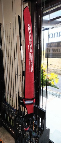 DEEP LINER Neoprene Rod Cover tip of the rod from breaking red New - Picture 3 of 4