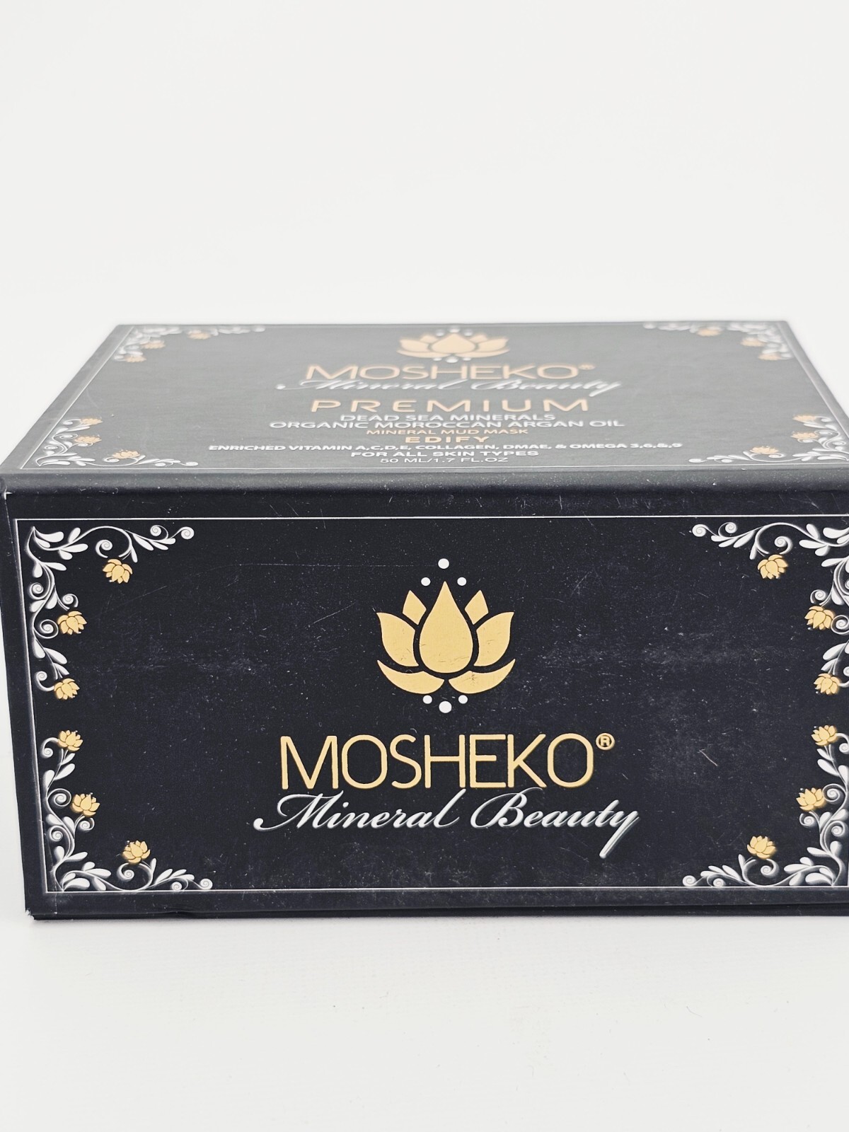 Mosheko Premium Dead Sea Minerals Moroccan Argan Oil Mud Mask 1.7 oz