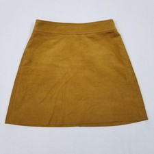 J Crew Mercantile Skirt Corduroy Short Womens Size 4 Brown.
