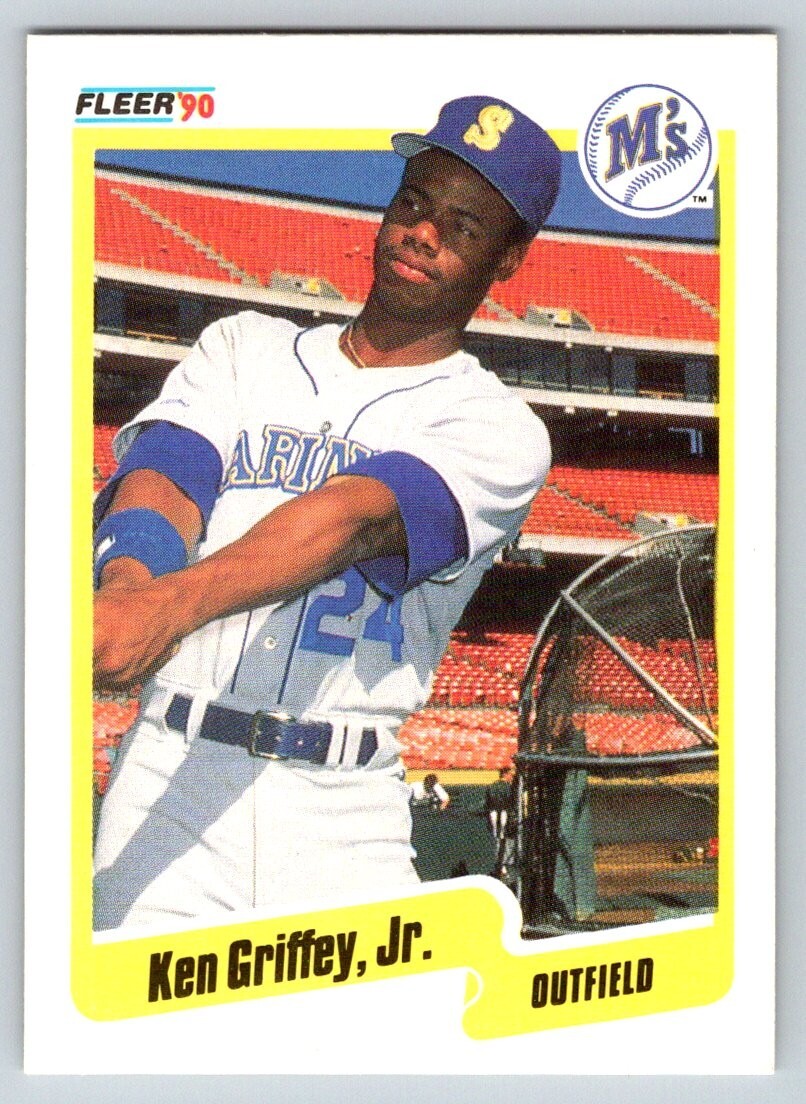 1990 Fleer #513 Ken Griffey Jr. (corner ding) | eBay