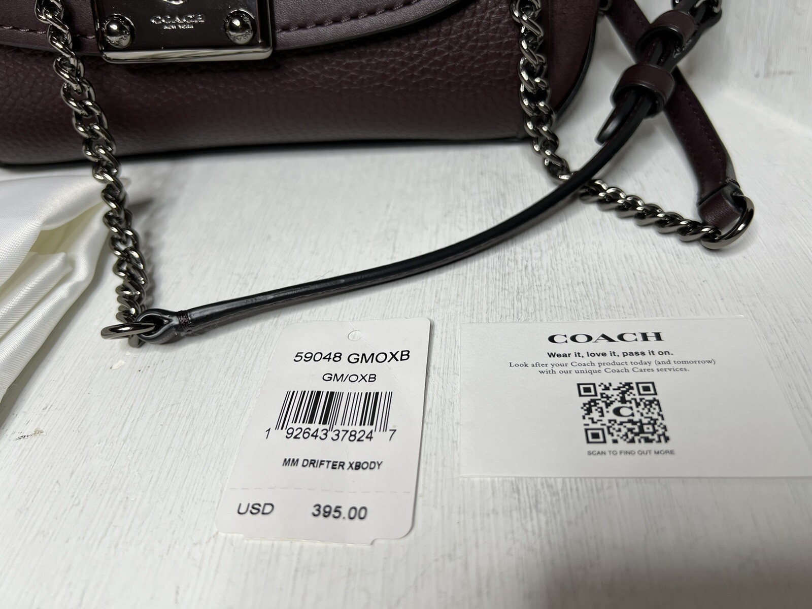Coach Drifter Crossbody GM/Oxblood eBay