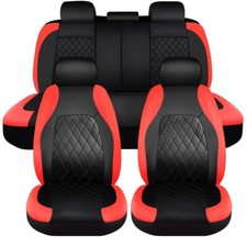 For Hyundai Elantratucsonsonataaccent Pu Leather Car Seat Cover Full Set