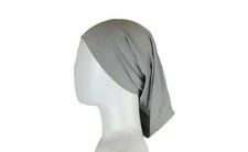 Jersey Under Scarf Tube Cap - Slate Silver