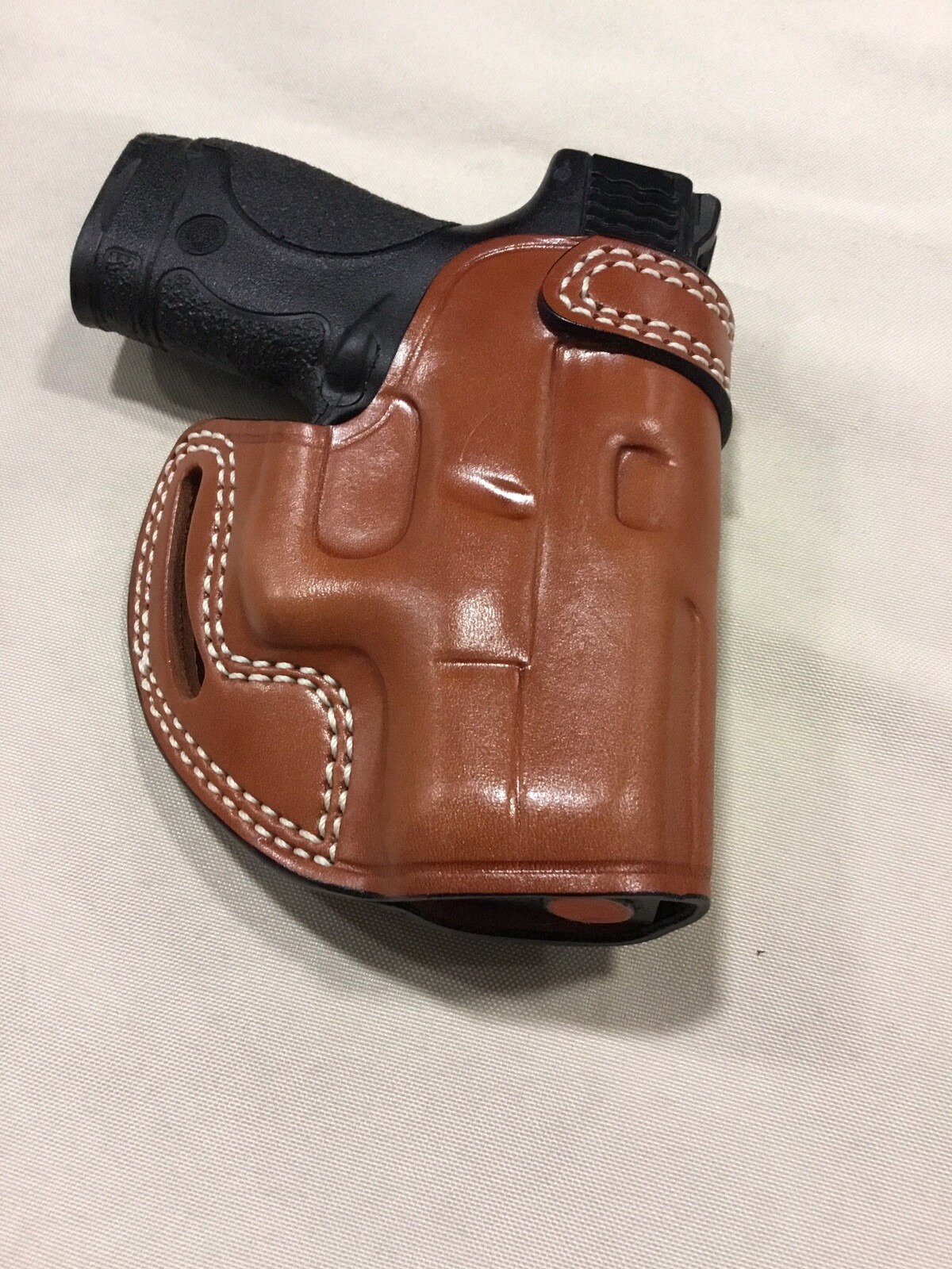 Master's Premium Leather Cross Draw Holster – Fits Glock 17/22, Right Hand, Black (#7717)