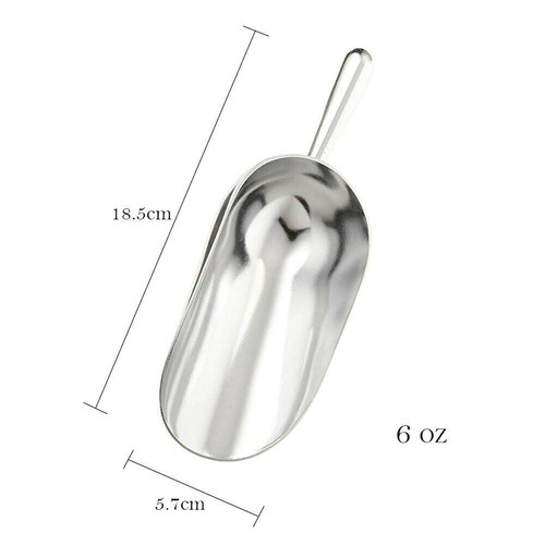Scoop Flour Food Ice Ingredient Spice Candy Coffee Buffet Bar Kitchen Aluminium - Picture 13 of 16