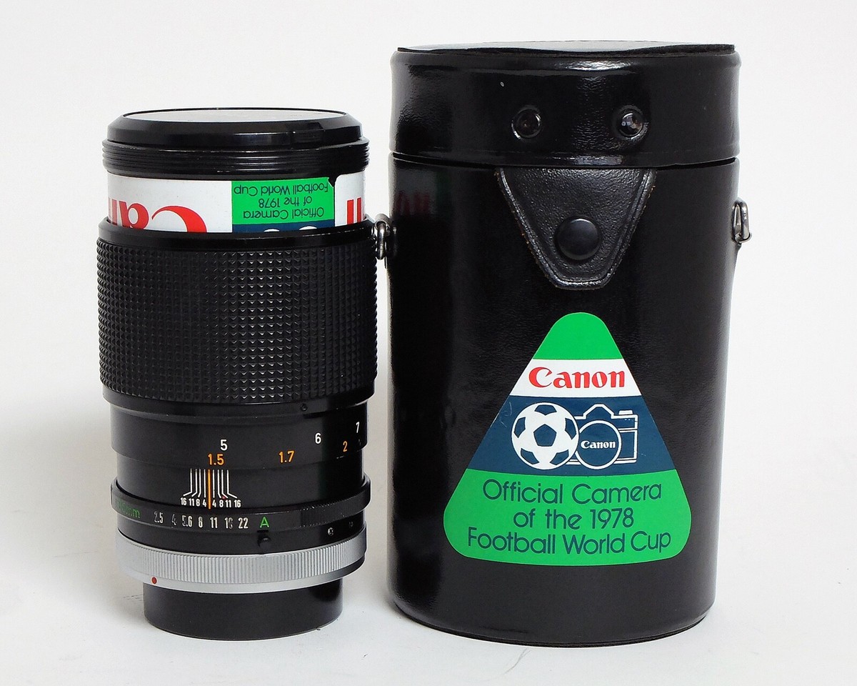 Canon Lens FD 135mm 1:2.5 S.C Telephoto Manual Focus Canon Canon Lens FD 135mm 1:2.5 S.C Telephoto Manual Focus Canon