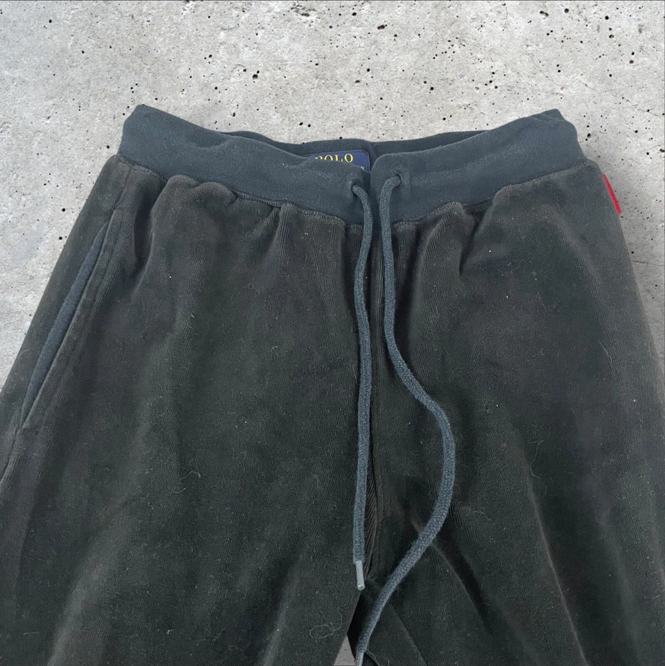 Ralph Lauren Conjunto de Pijama Mujer Pequeño Cremallera Chaqueta Pantalones Terciopelo Negro Prendas para Dormir T483 Foto 4 de 4