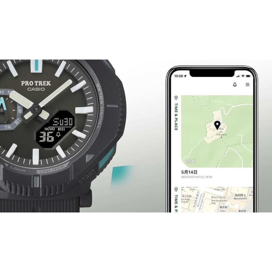 CASIO PRO TREK PRJ-B001-7JF Men Watch Hiker Line Solar Bluetooth