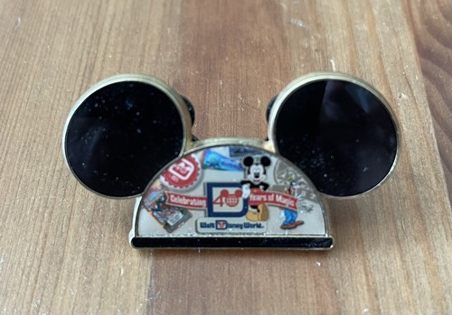Walt Disney World 2011 40. Jubiläum Pin mit Mickey Mouse EUC