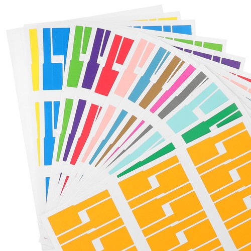 14 Sheets Etiketten Für Kabel Kabeletiketten Das Kabelmanagement - Photo 6/12