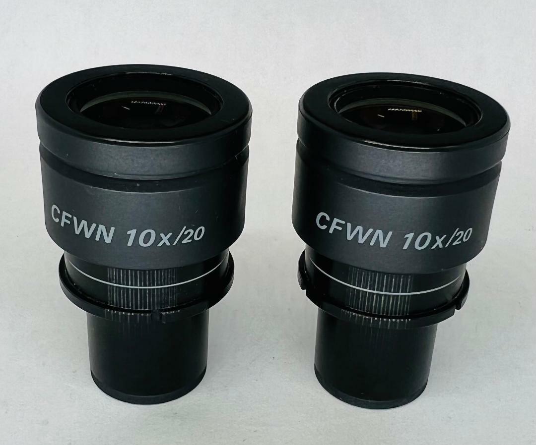 Pair Of Nikon CFWN 10X/20 Widefield Microscope Eyepieces