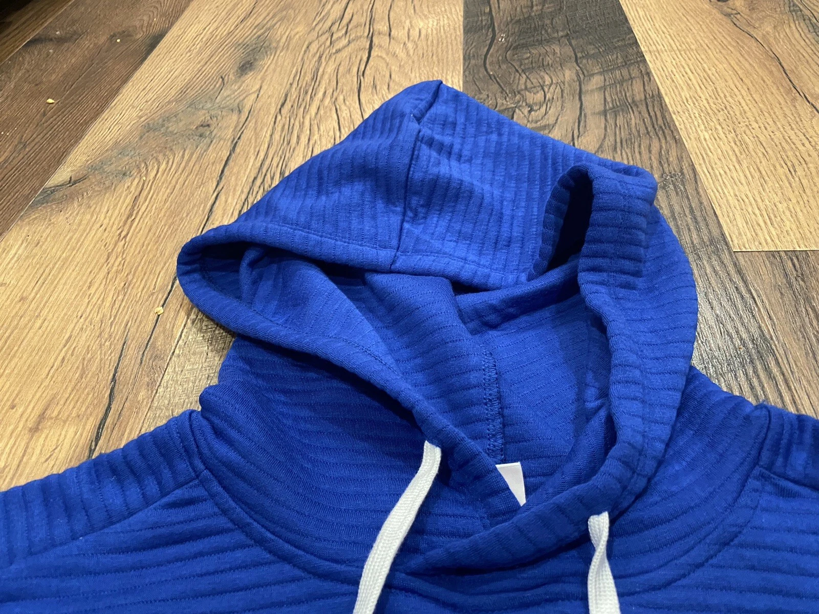 VETEMENTS New York Giants NFL Teen Jr Girl Corded Poly Hoodie ~ New with Tags