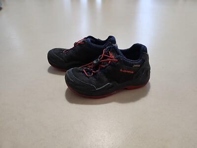 Lowa Jugendschuh  ''Diego GTX Lo m. Schnellschnürung Gr. 27 UVP Blau/rot