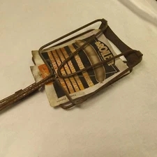 Broilette TM Long Handled Roaster Toaster 22" USA 1940's Hot Dogs BBQ Grill Camp