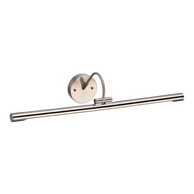 Bilderleuchte LED Wandlampe Flurleuchte Spiegelleuchte Stahl Nickel B 67,4 cm