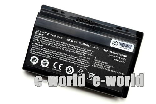 Batterie W370BAT-8 - Batterie Pour Clevo NP6350 W350ET W350ETQ W355STQ