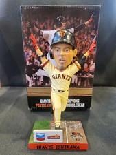 San Francisco Giants Travis Ishikawa signed autographed bobble bobblehead SGA 