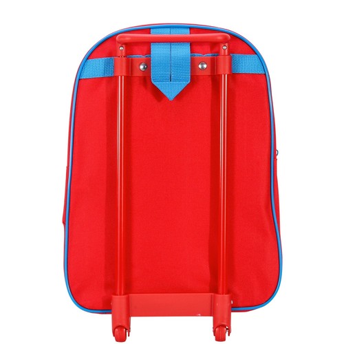Avengers Trolley Foldable Wheeled Cabin Bag Luggage Kids Boys Red - Picture 5 of 9