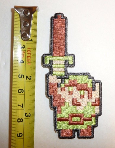 The Legend of Zelda Iron On Patches Pixel 8Bit Nintendo ENLACE CON LICENCIA OFICIAL - Imagen 15 de 31