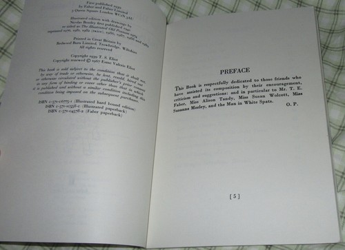 Old Possum's Book of Practical Cats. T S Eliot & Nicolas Bentley sc HERE in MELB - Bild 4 von 12