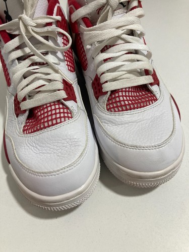Air Jordan 4 Retro alternate 89 2016 Size US 9.5 / EUR 43 / White Color - Picture 16 of 20