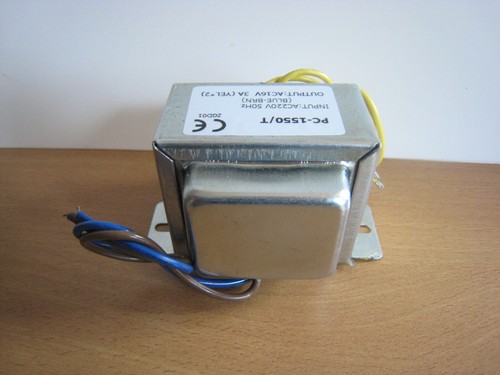 PC-1550/T ZGD01 TRANSFORMER INPUT:AC220V 50Hz OUTPUT: AC16V 3A - Picture 3 of 3