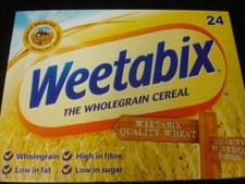 Weetabix Whole Grain Cereal 24s Pack of 4 - Original From England