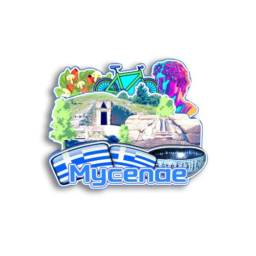 3D KOS Greece Refrigerator Magnet – Handmade Resin Souvenir Sticker, Home & Kitchen Decoration, Mini Fridge Magnet, Collectible Travel Gift - View #6
